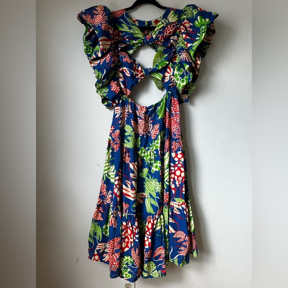 FARM TIO Colorful Lobster Maxi Dress - Picture 2 of 13